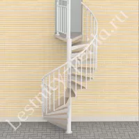 Винтовая лестница из металла МЛ-2 - 6