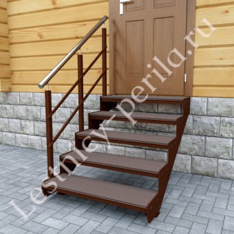 Входная лестница на 5 ступеней - 5С