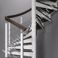 Винтовая лестница с каменными ступенями Фрейм Стоун - 2