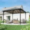 Беседка из поликарбоната 4-х гранная patio-1 