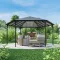 Беседка из поликарбоната 6-ти гранная patio-2