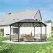 Беседка из поликарбоната 6-ти гранная patio-2